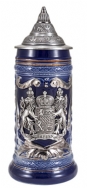 Blue Shield Stein, 0.5L Bayern Badge