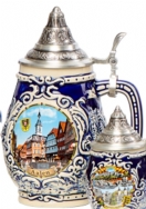 German City Barrel Stein, 0.18L