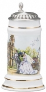 Porcelain Wedding Stein