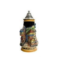 3D Rhein River Towns Stein