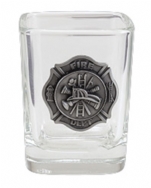 Square Shot w/Maltese Badge