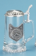 Glass Fire Department Stein