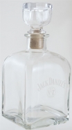 JD Etch White Bug Decanter