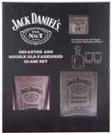 JD Decanter/2 DOF Set Black Label Logo