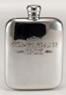 GENTLEMAN JACK PEWTER FLASK