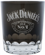 Jack Daniel's Black Glass DOF Glass