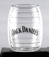 Jack Daniel's Glass Barrel Shot Glass