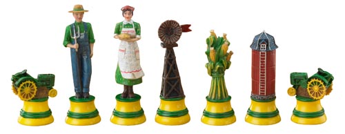 John Deere Chess Set