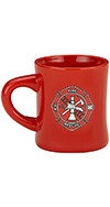 Fireman Red Diner Mug